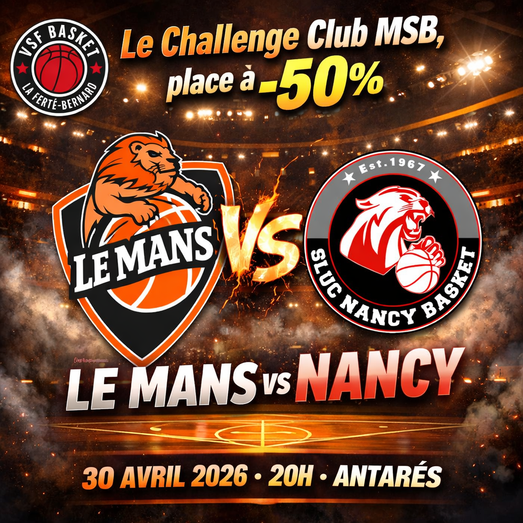 Offre places demi-tarif Match MSB-Nancy