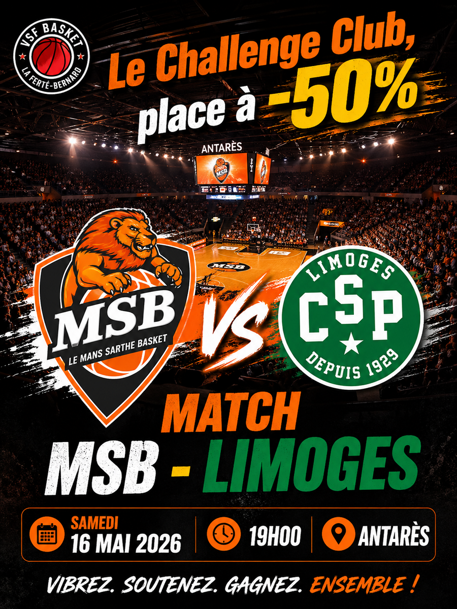 Le Challenge Club MSB revient avec une dernière offre tarifaire spéciale !