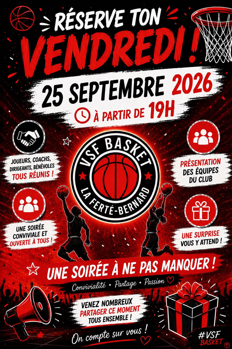 Soirée de lancement de la saison 2026-2027