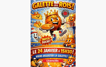 Galette des rois VSF Basket janvier 2026