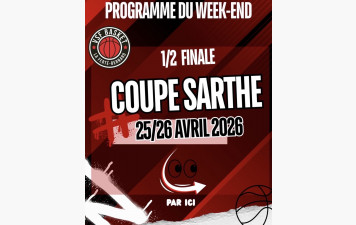 1/2 FINALE – COUPE DE LA SARTHE