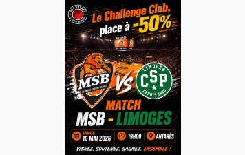 Le Challenge Club MSB revient avec une dernière offre tarifaire spéciale !