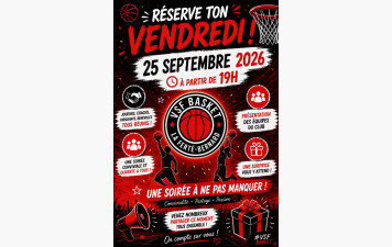 Soirée de lancement de la saison 2026-2027