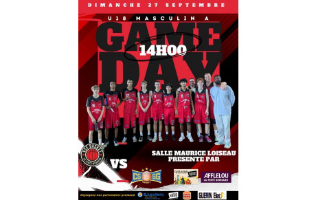 🏀🔥GAME DAY - U18M-A🔥🏀
